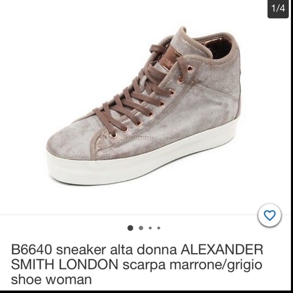 Alexander Smith London EUC Suede High Tops - Picture 2 of 13